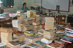 messy classroom