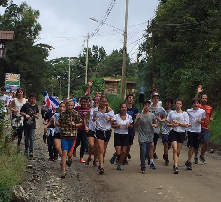 Carrying the Torch of Independence
